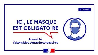 Prolongation de l'obligation du port du masque de protection