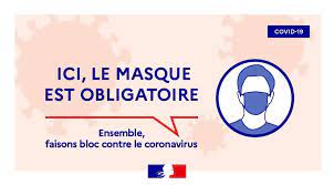 Port du masque obligatoire à Sorlut